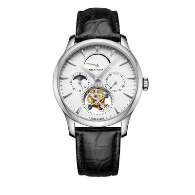 海鸥表多功能手动陀飞轮8828