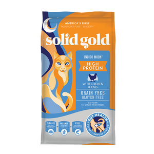 奢侈猫-加拿大进口SolidGold金装素力高猫粮天然金素全期猫粮12磅