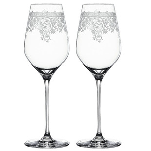 德国Spiegelau进口水晶玻璃家用葡萄酒杯雕花红酒杯套装波尔多杯