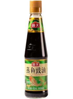 海天450ml提鲜正宗酿造蒸鱼豉油
