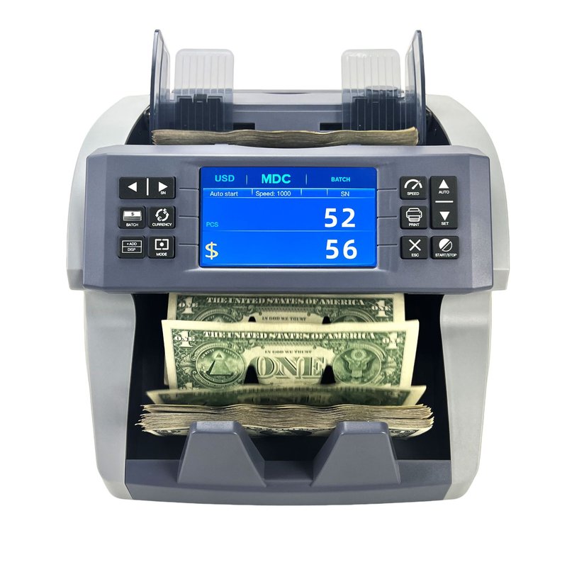 770D大屏幕外币点钞机多国跨境验钞机点合计CIS混出口双货币识别