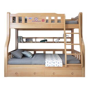 实木床橡木多功能上下床双层床儿童床子母床高低床双人床上下铺床