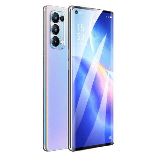适用opporeno5pro钢化膜reno6/10/11pro手机5/6/9pro+防窥膜全屏reno4/3pro曲面覆盖oppo曲屏por十防偷窥贴膜