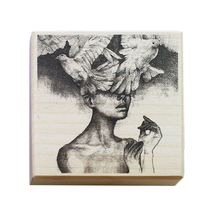 印章定制来图橡皮章定做 木质印章定刻包邮 姓名 梦想的打磨师