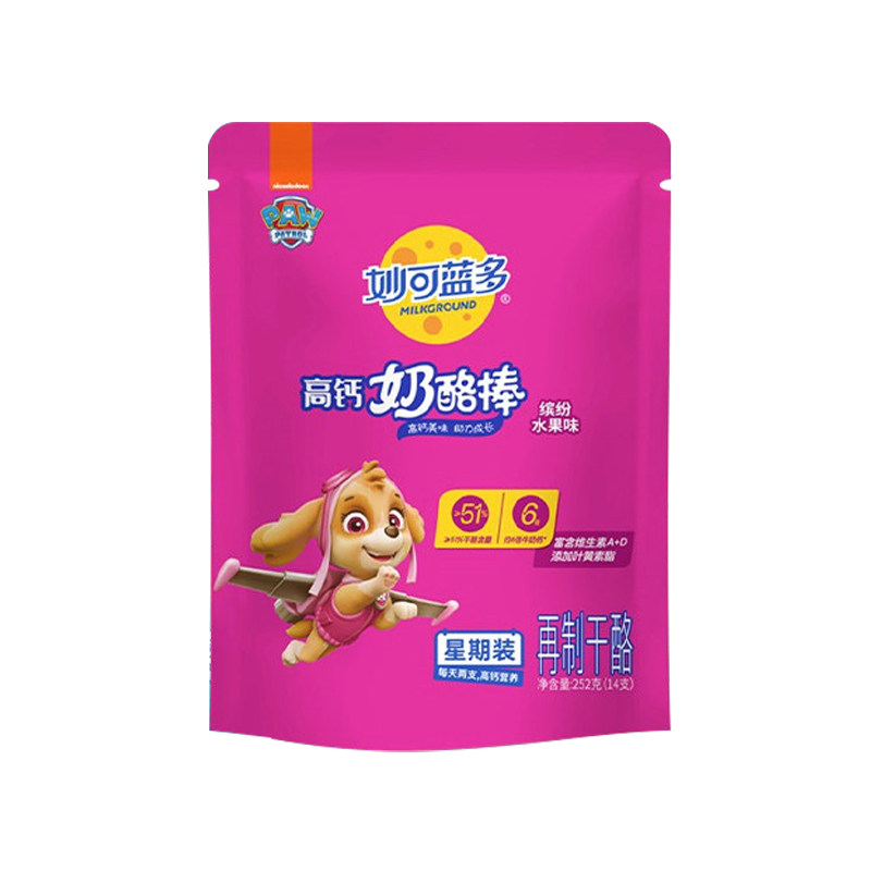 妙可蓝多奶酪棒儿童无添加汪汪队