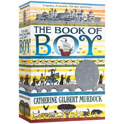 预售男孩之书2019纽伯瑞银奖获奖作品英文原版 The Book of Boy 儿童文学小说平装书 凯瑟琳吉尔伯特默多克青少年课外英语阅读书籍