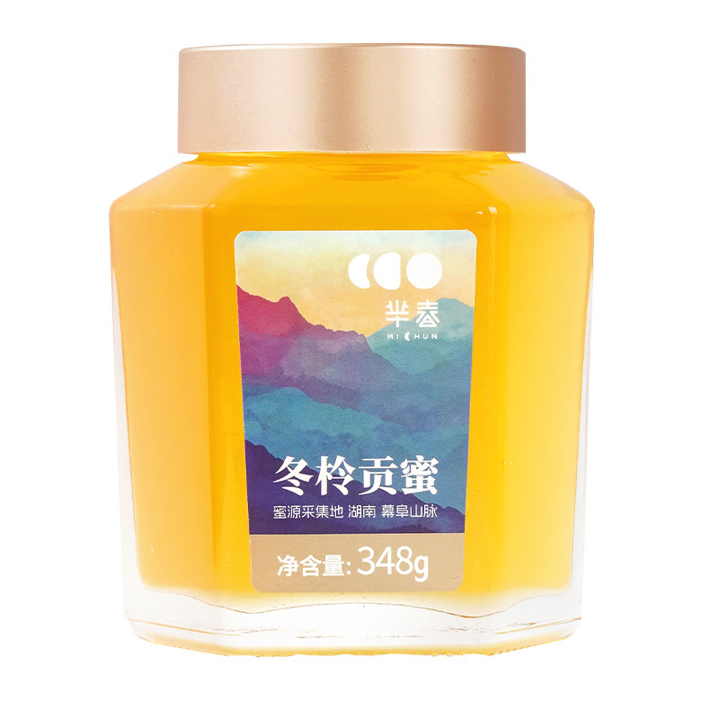 芈春MICHUN冬柃贡蜜纯峰蜜天然蜂蜜稀有野桂花蜜成熟原蜜官方正品