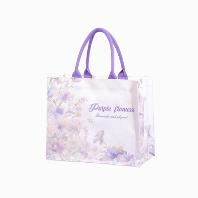 CHZD花卉帆布袋伴手礼品袋可定制
