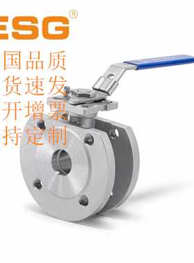 议价ESG412系列316CF8M/Q71F-16P对夹式法兰高平台意大利薄型手动