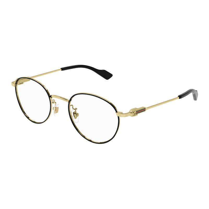 开云眼镜 古驰GUCCI男女同款复古圆形近视光学眼镜框架GG1613OJ
