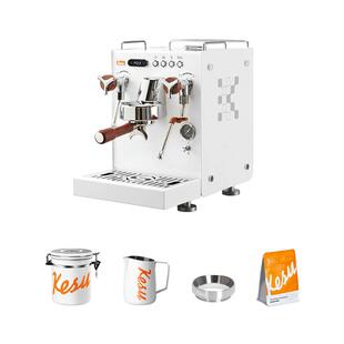 kesu可数K6白武士商用半自动咖啡机意式小型家用