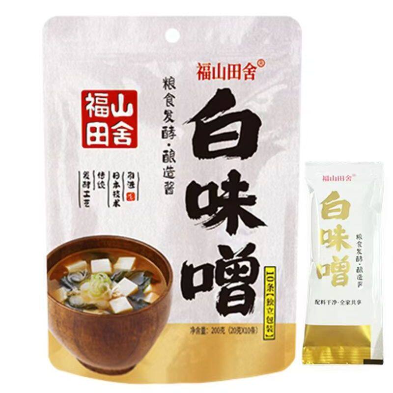 福山田舍白味噌酱日式风味20g/条