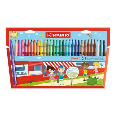 stabilo水彩笔安全无毒可水洗