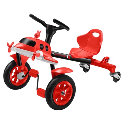 德国进口儿童三轮漂移飞机卡丁车