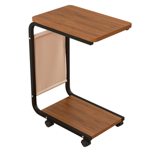 主机箱底座台式电脑支架打印机置物架托盘带轮可移动双层一体托架