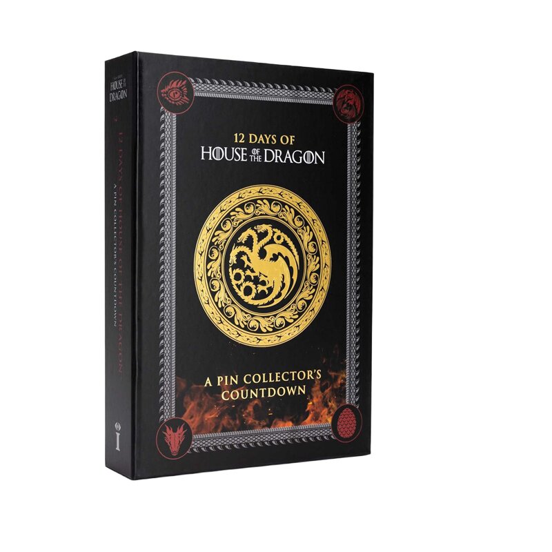 英文原版 权力的游戏前传 龙之家12天倒计时礼盒 12 Days of House of the Dragon: A Pin Collector's Countdown