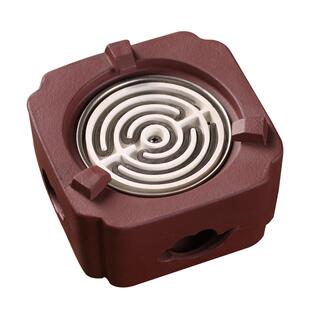 功夫茶电炉丝煮茶炉静音电陶四方炉小型家用砂铫烧水壶焦奶罐罐壶