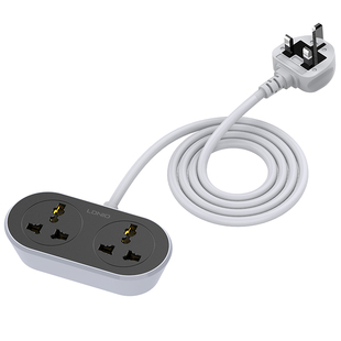 LDNIO英标两插位延长线插座英规香港版澳门适用地拖插排5M\10米