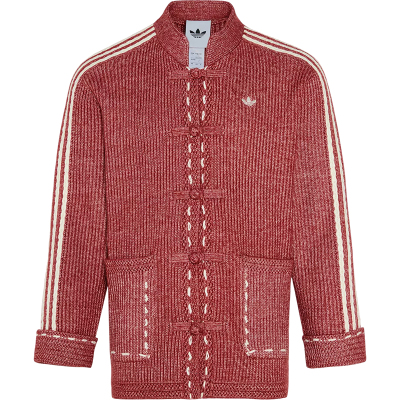 Adidas/阿迪达斯正品三叶草男女针织柔软潮流运动夹克KT3852