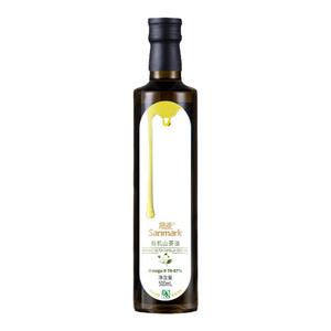 【晟麦 有机山茶油500ml】野山茶籽油树油官方正品家用热炒食用油