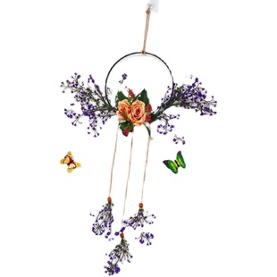 花环装饰微景观壁挂幼儿园环创吊挂空中创意挂饰走廊吊饰教室布置