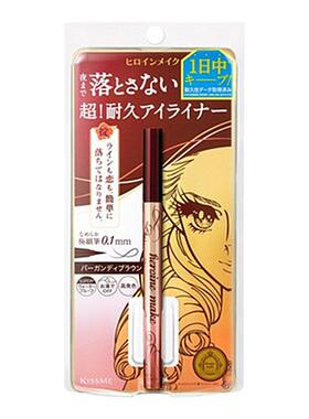 新版日本眼线液笔奇士美棕色持久