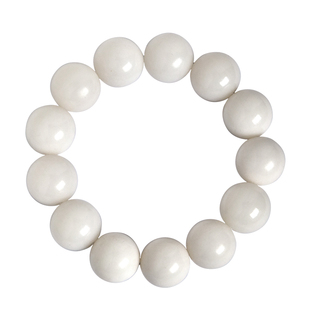 原生态白玉菩提根手串学生盘玩菩提子解压佛珠念珠文玩绕指柔手链