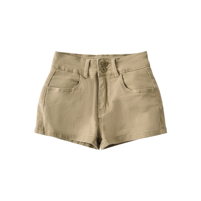 高腰显瘦丰胯裤显臀百搭牛仔短裤