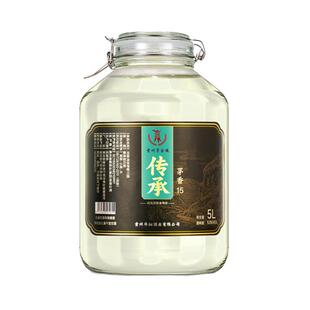 贵州酱香型白酒53度纯粮食茅香坤沙10斤桶装基酒高粱大曲散酒泡酒