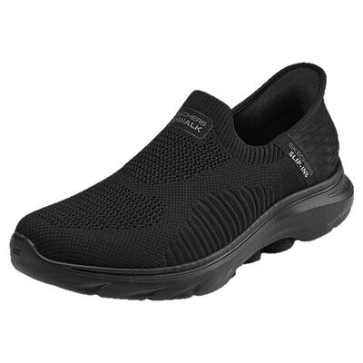 【成毅同款】斯凯奇闪穿鞋|一脚蹬男鞋健步鞋运动透气网面鞋夏季