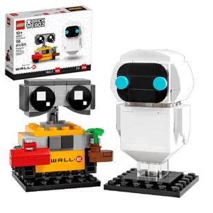 【自营】乐高方头仔40619瓦力伊娃迪士尼机器人总动员男女孩积木