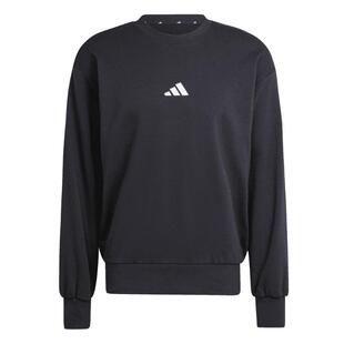 易用系休闲圆领套头卫衣男装春季adidas阿迪达斯官方轻运动JE3837