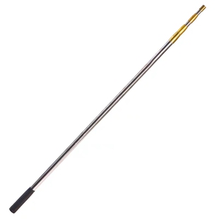 不锈钢抄网杆加厚伸缩可随意定位鱼叉搭钩摘果槟榔 8mm螺丝通用杆