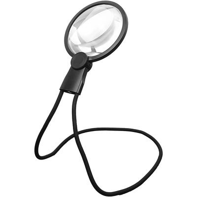 拜斯特挂脖3倍高清充电款放大镜