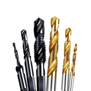 钻攻倒角一体复合丝攻丝锥钻头英制1/8 5/32 3/16 1/4 5/16美制NC