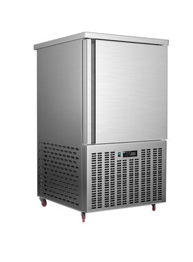 乐创速冻柜商用包饺子海鲜饼盘生胚面团急冻柜插盘冰箱低温速冻机