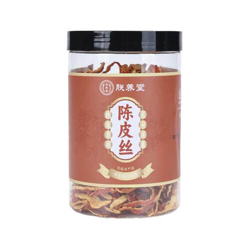 特级陈皮丝干橘子皮汤料橙皮老干九制泡水正品中药材官方自营泡茶
