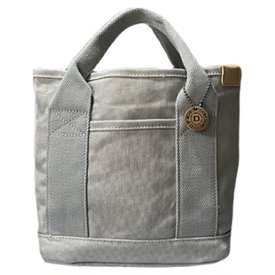 清仓帆布手提包多口袋韩版时尚通勤手提袋手拎袋子菜篮子包包女款