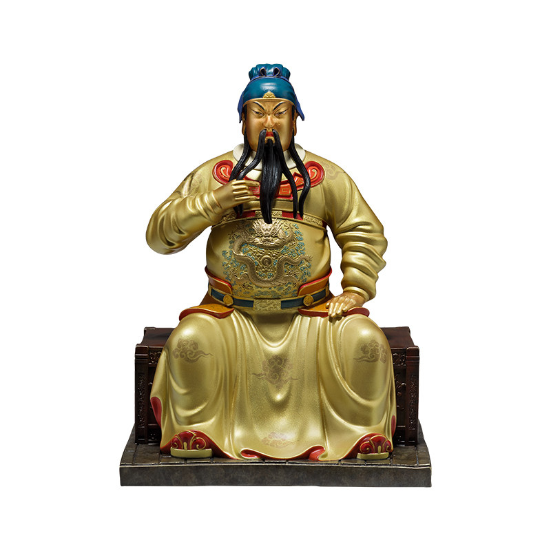 铜师傅《关公戎装将军像》