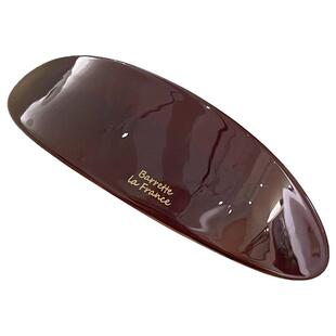 法式优雅气质醋酸椭圆发夹女低马尾弹簧夹高级感百搭半扎发顶夹