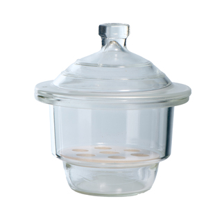 三爱思 干燥器C37 普通真空压力阀门节门带盖子 多孔瓷板耐抽真空 镜头相机密封存放 物理化学生物实验室器材