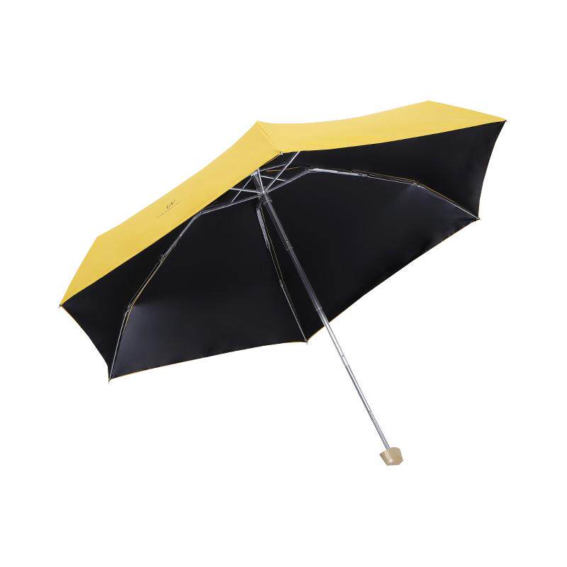 迷你小巧太阳伞便携五折伞晴雨两用雨伞防晒防紫外线女遮阳伞折叠