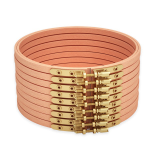 榉木绣绷手工刺绣diy工具绣圈绷子绣花棚十字绣绣绷圆形撑子框架