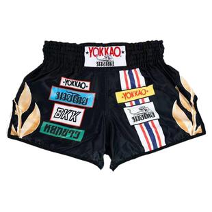 YOKKAO泰拳短裤拳击格斗散打跑步运动健身搏击训练短裤定制专业级