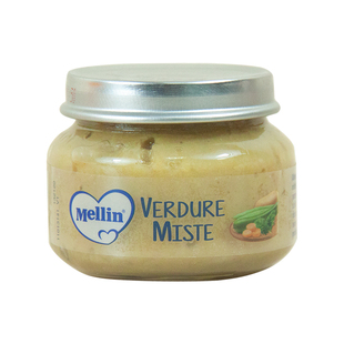 美林蔬菜泥婴幼儿佐餐泥混合豌豆萝卜泥儿童果泥宝宝营养辅食 4罐