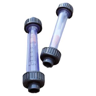 LZS15/20/25管道浮子流量计 液体水塑料管式转子流量计耐酸碱腐蚀