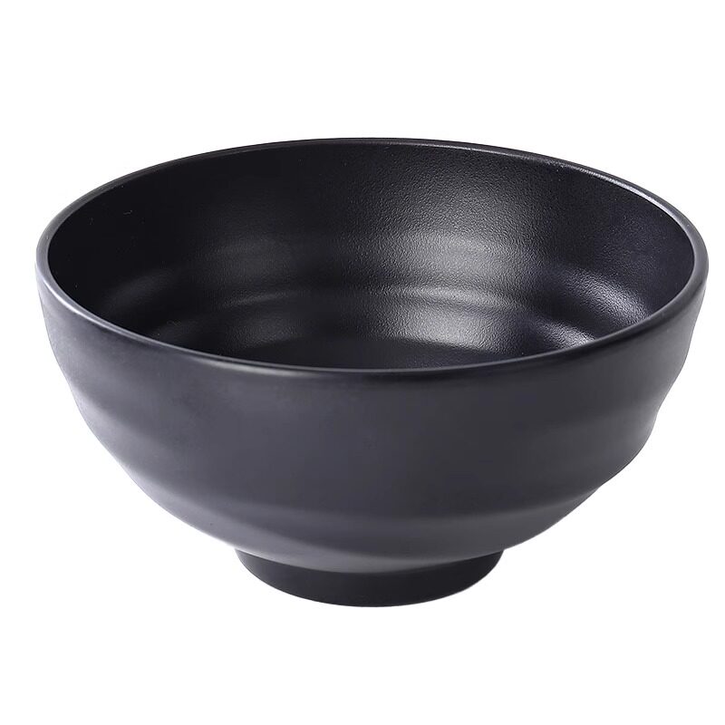 工厂麻辣烫大碗商用密胺日式黑色