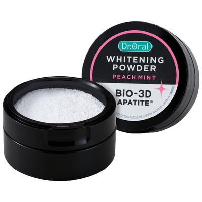 日本Dr.Oral蜜桃薄荷味亮白牙粉