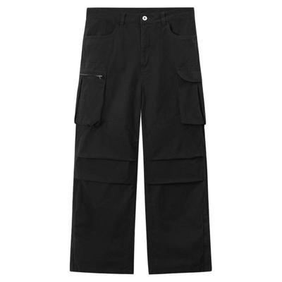 【AGD】DTHEREAL 25SS 新款人字纹大口袋裤腿开叉基础工装长裤