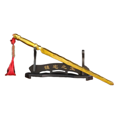 黄铜姜子牙法器打神鞭四方锏大号